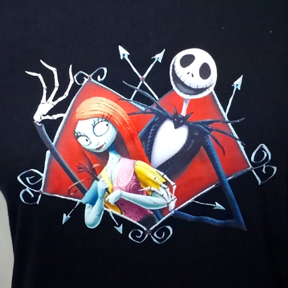 Jack and Sally " Love Never Dies" tee - Picture 7 of 8